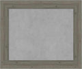 Amanti Art Grey Framed Magnetic Board 21x25 Small Vision Board
