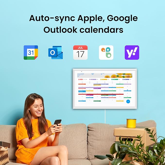 ApoloSign Digital Calendar: Electronic Calendar, Smart Touchscreen Interactive — view 3