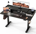 Kingant 63 x 30 Inch Electric Standing Desk