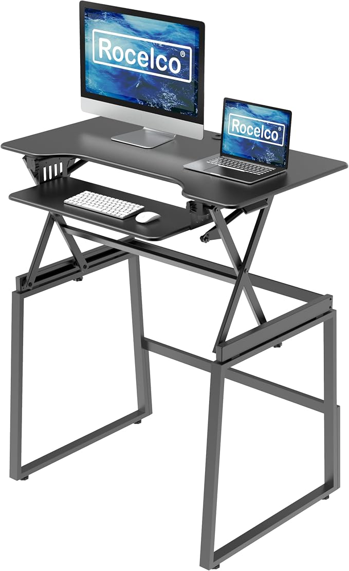 Rocelco 40" Large Height Adjustable Standing Desk — view 2