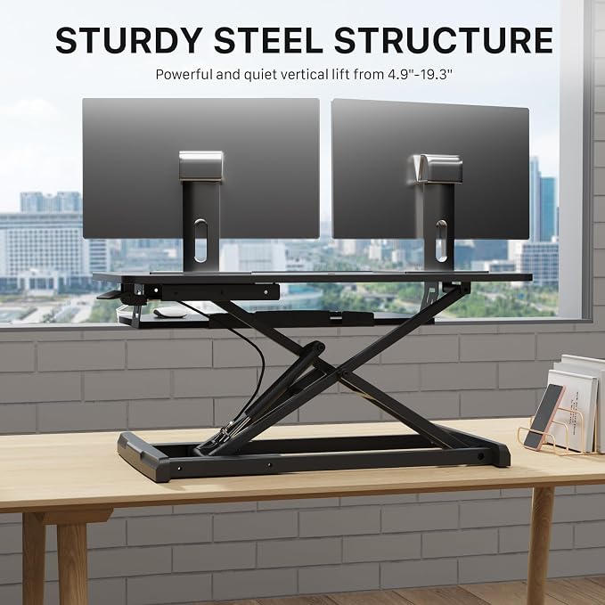 JOY worker Standing Desk Converter, Desktop Workstation Riser — view 7