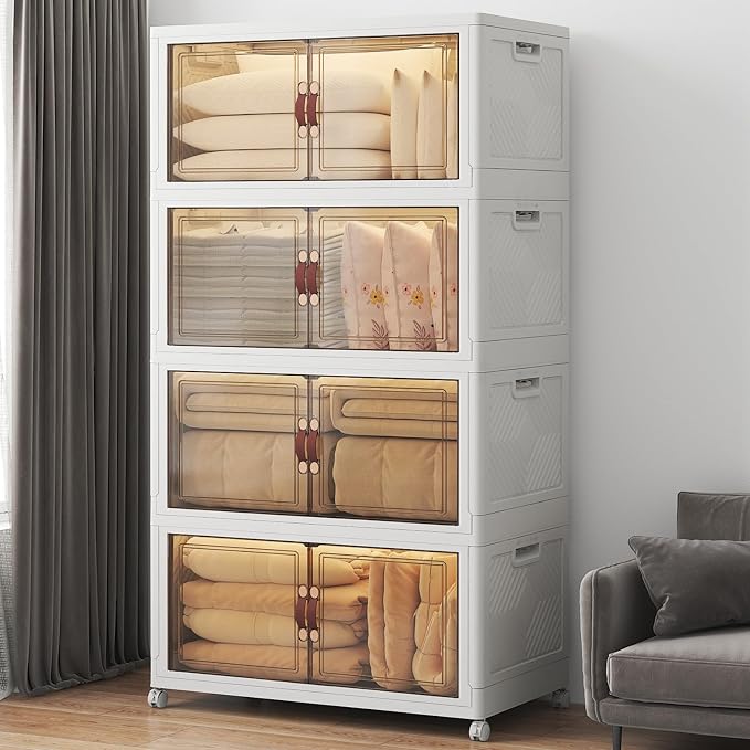 UAMFURI Extra Large Stackable Storage Bins