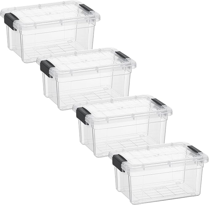 Superio Clear Storage Bins