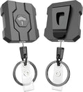 Retractable Keychain Badge Holder