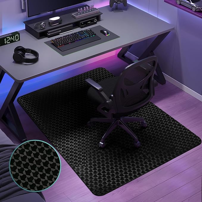 Vicwe Office Chair Mat for Hardwood Floor, Gaming Chair Mat for Hardwood