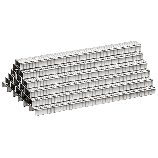 meite T-50 Staple Gun Staples Marine, 1/4 Inch 304 Stainless Steel T-50 Staples
