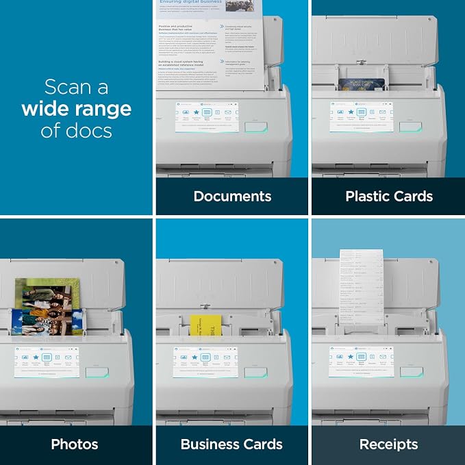 ScanSnap iX2500 Wireless or USB High-Speed Cloud Enabled Document, Photo & — view 4