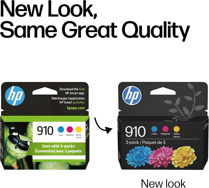 HP 910 Cyan, 8020 Series, OfficeJet Pro 8020, 8030 | Eligible — view 3