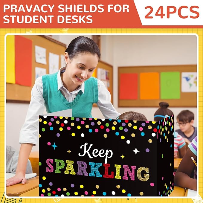 Honoson 24 Pcs Bulk Inspirational Privacy Folders — view 5