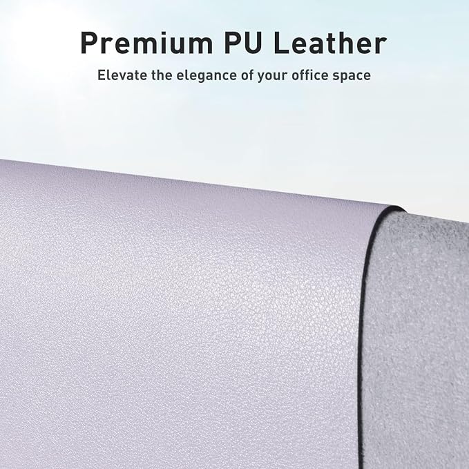 Aothia Large PU Leather Desk Pad Protector — view 2