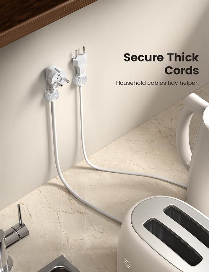 12Pack Cord Organizer Spring Cable Holder Clips — view 5