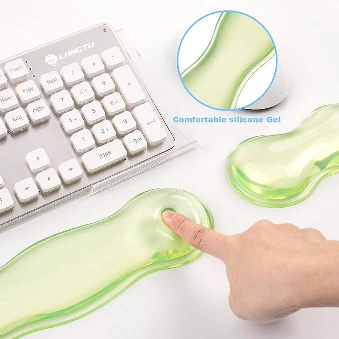 Computer Keyboard Stand with Wrist Rest — view 3