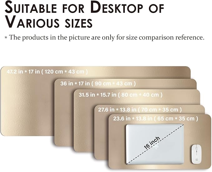 Leather Desk Mat — view 5