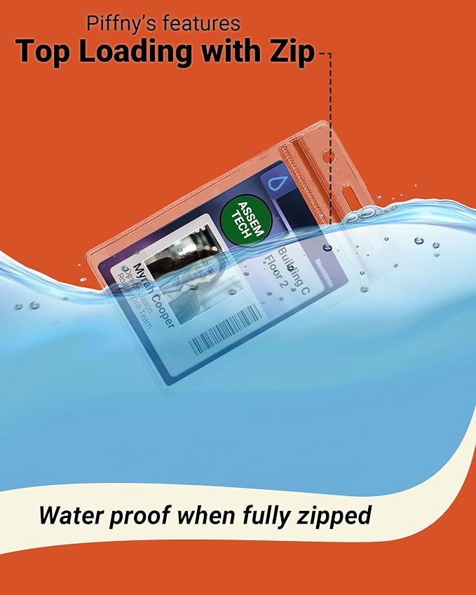 Clear ID Holder for Lanyard — view 3
