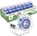JEFURE 8 Pcs Transparent Tape