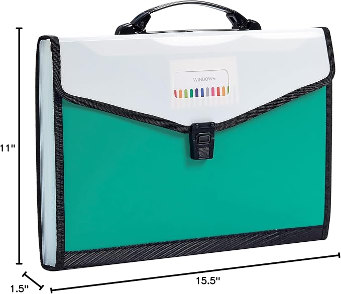 Leagl Size 13-Pockets Expanding File Folder — view 7