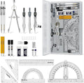 Nicpro 22 PCS Compass Geometry Tools