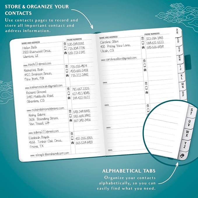 Legend Planner Address Book — view 3