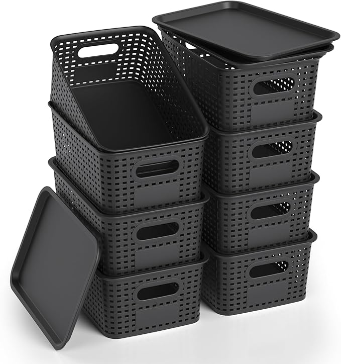 ZFTMRR Plastic Storage Basket