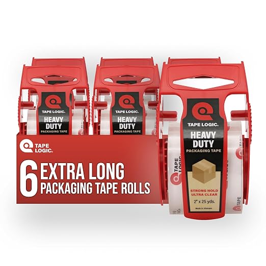Tape Logic Heavy Duty 2in x 25yd Clear Packaging Tape