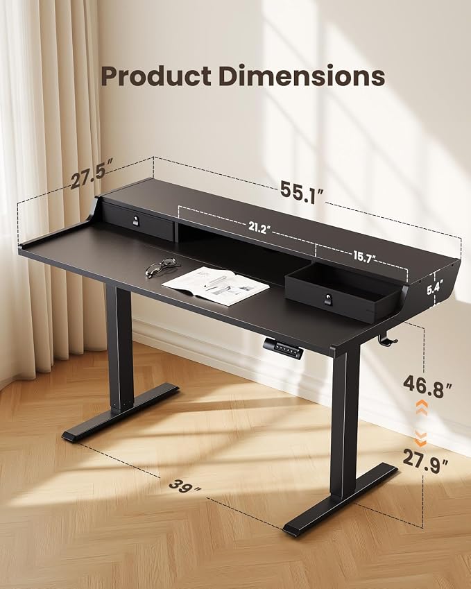 ErGear Electric Standing Desk — view 2