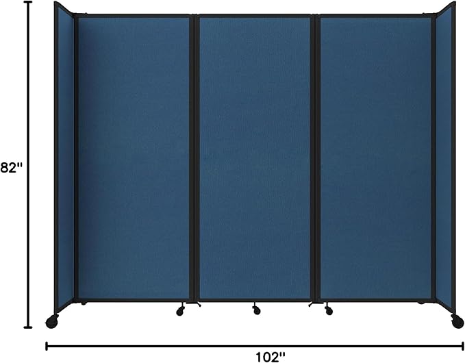 Versare Room Divider 360 Portable Wall Partition | Folding Panels | Large — view 8