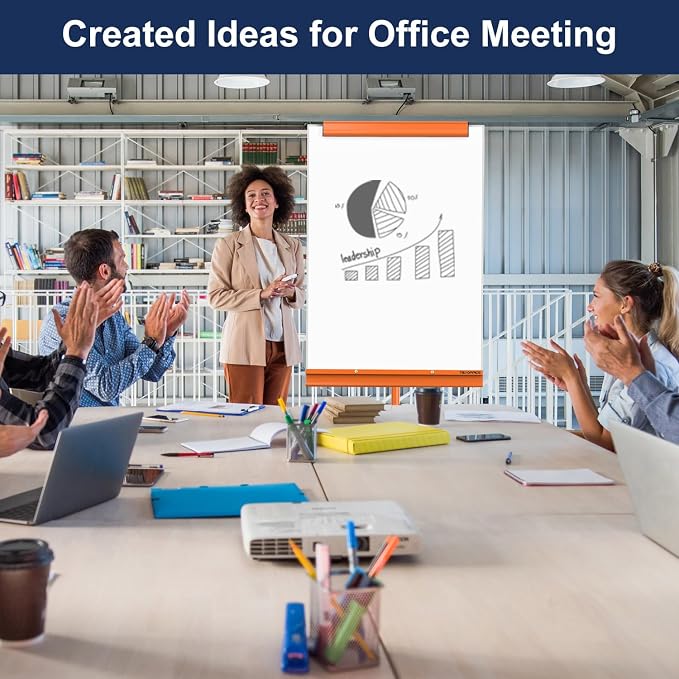 TSJ OFFICE Rolling Whiteboard Standing — view 8