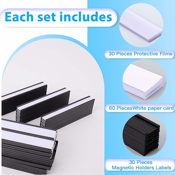 Eeoyu Magnetic Label Holders — view 6