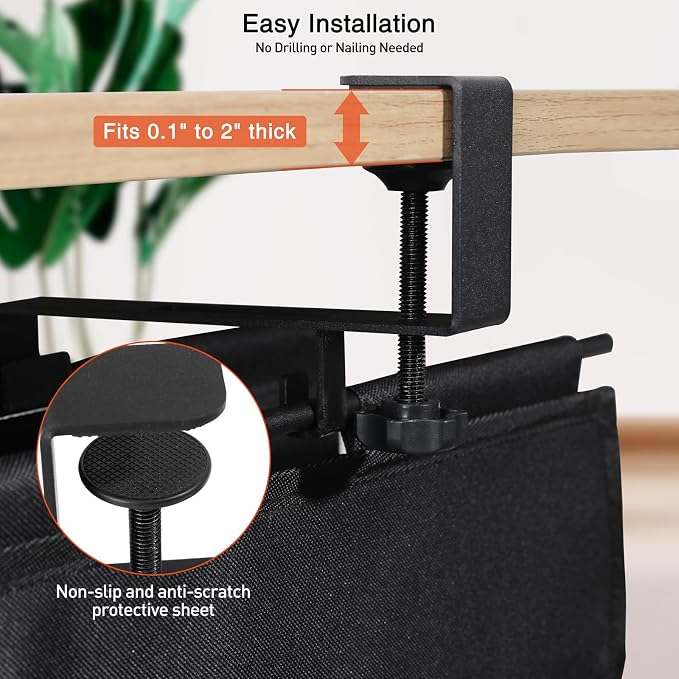 MAXECHO Under Desk Cable Management Tray 36" — view 3