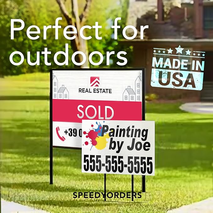 Custom Outdoor Metal Sign, Personalized Aluminum Safety and Business Signs — view 5