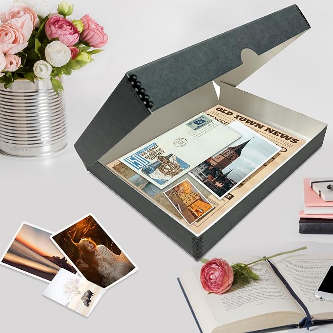 Lineco Folio Storage Box, Clamshell Design — view 5
