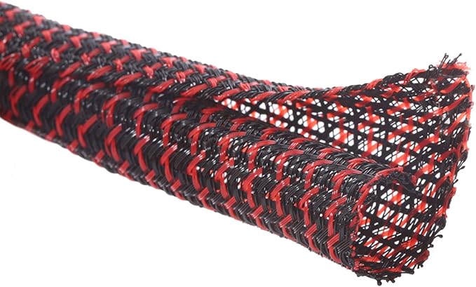 Alex Tech 10ft - 3/4 inch Cord Protector Wire Loom Tubing Cable Sleeve Split