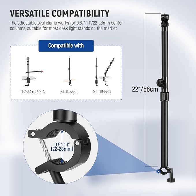 NEEWER Overhead Camera Mount Arm — view 4
