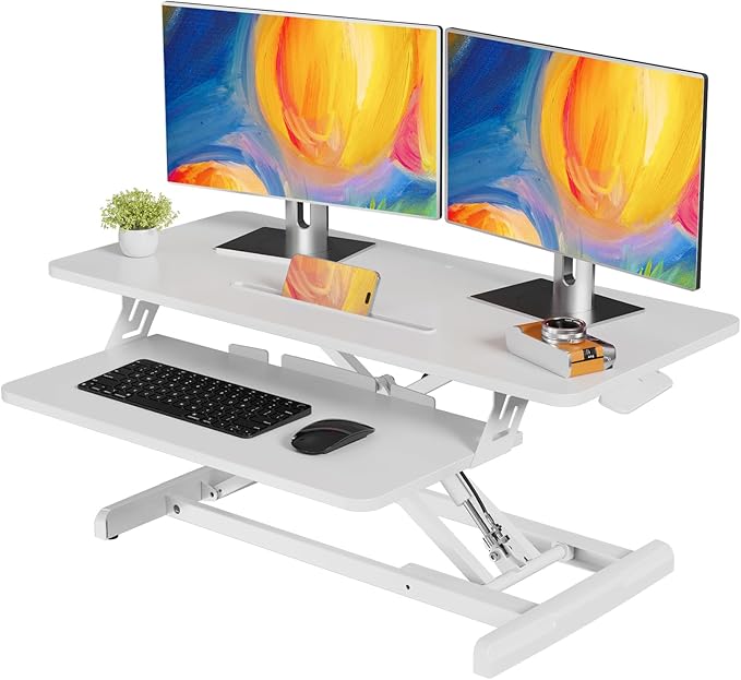 JOY worker Standing Desk Converter, Desktop Workstation Riser