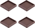 VOCOMO 3X3 Rubber Caster Cups, Non Slip Furniture Pads, Anti-Slip Furniture