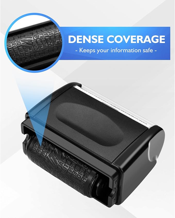 Identity Theft Protection Roller Stamp — view 6