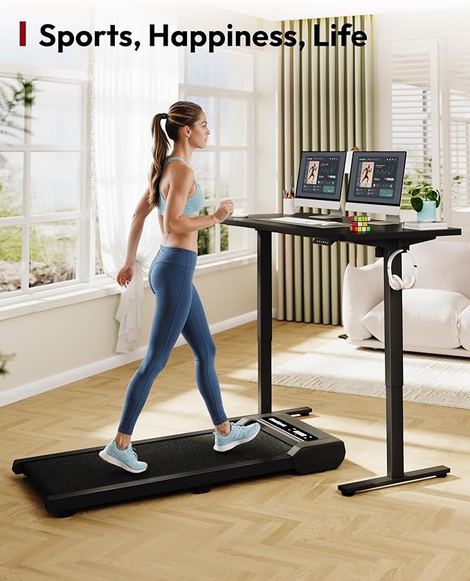 SANODESK Electric Standing Desk 55 x 28 Inches Whole-Piece Desktop Height — view 5