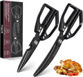 HUUSK Kitchen Scissors Set Black
