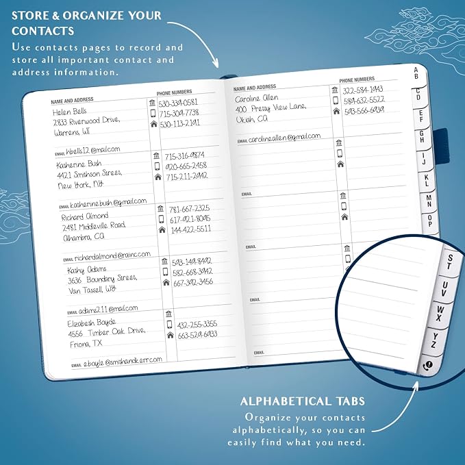 Legend Planner Address Book — view 3