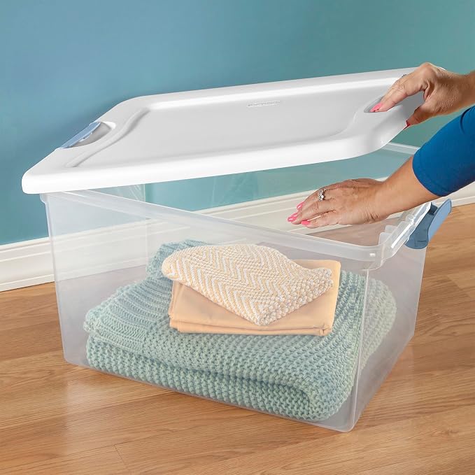 Sterilite 18-Pack Latching Box, Under Bed Storage Bins — view 6
