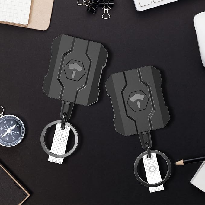 Retractable Keychain Badge Holder — view 6