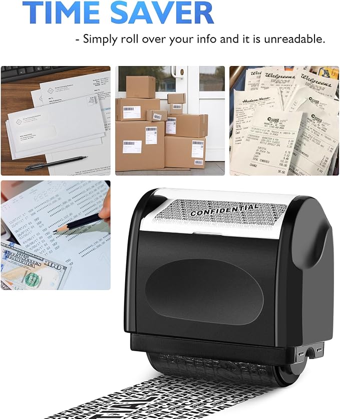 Identity Theft Protection Roller Stamp — view 8