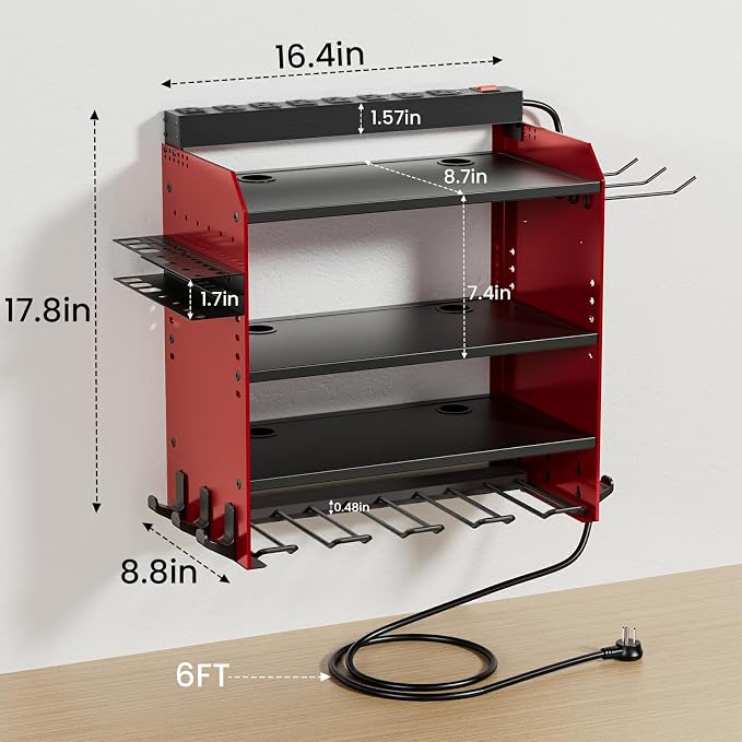 Power Tool Organizer Wall Mount — view 6