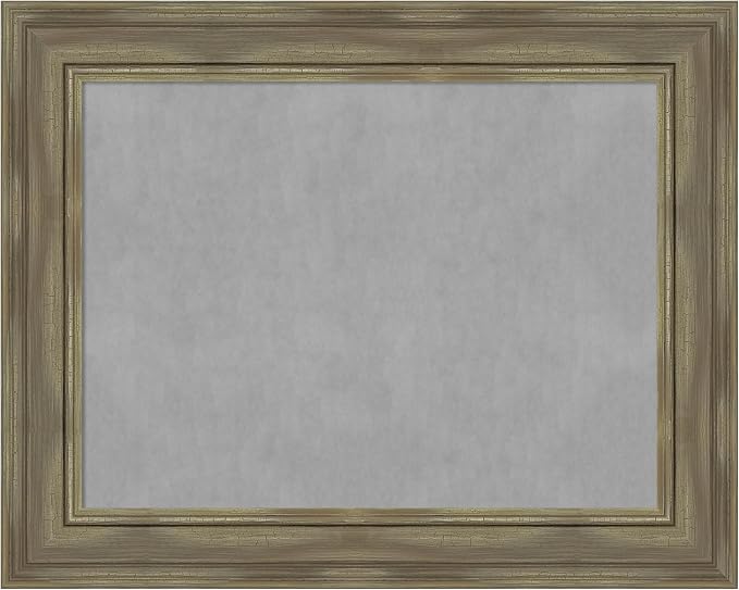 Amanti Art Grey Framed Magnetic Board 24x30 Medium Vision Board