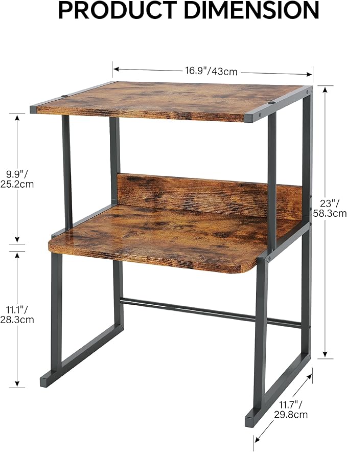 Homeiju Printer Stand for Desk — view 5