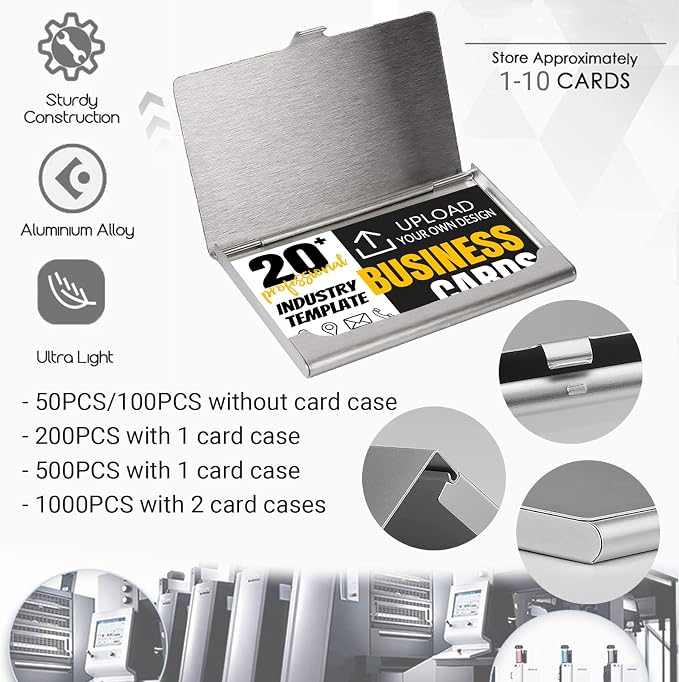 Custom Business Cards Double-Sided Personalized Stationery | Professional — view 4