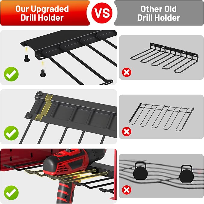 Power Tool Organizer Wall Mount — view 8