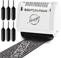 Miseyo Identity Theft Protection Roller Stamp Set