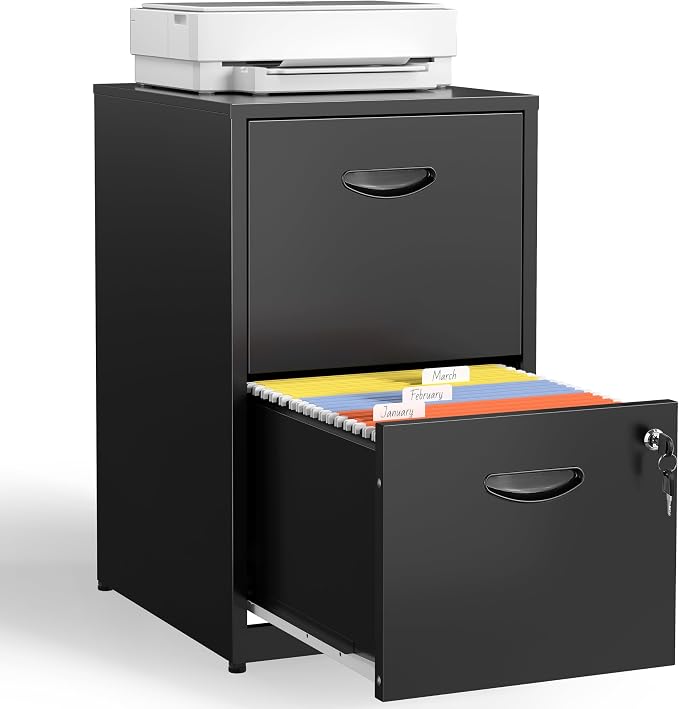 Kubohogar 2 Drawer File Cabinet