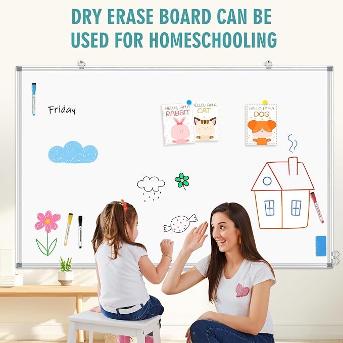 Large Whiteboard Dry Erase Board — view 4
